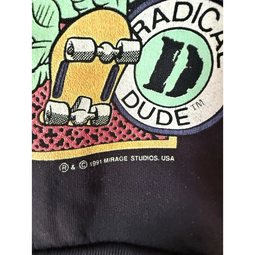 VTG‎ Kids 1991 Mirage Teenage Mutant Ninja Turtles Donatello Crewneck Sweatshirt